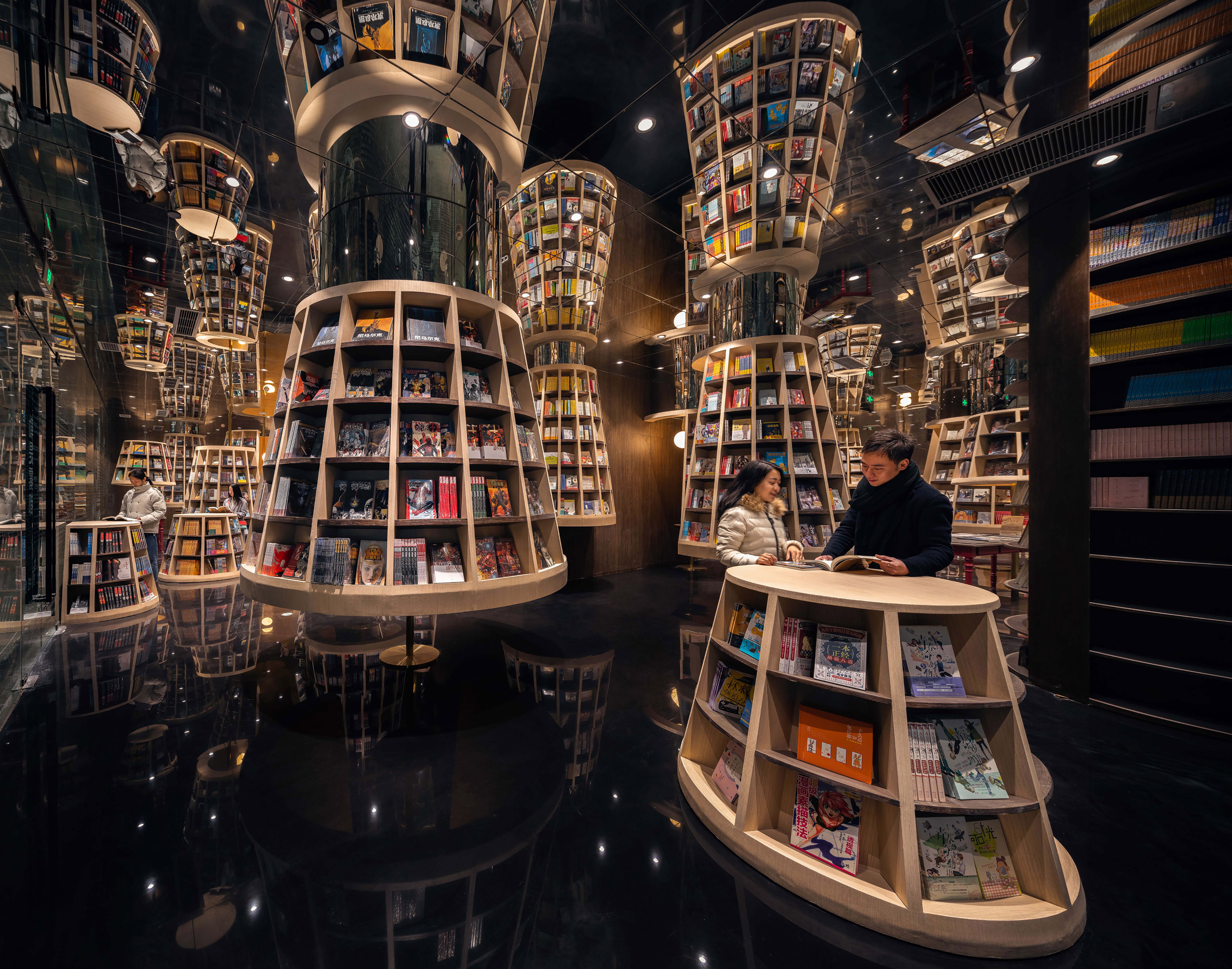 Chongqing Zhongshuge Bookstore by X+Living
