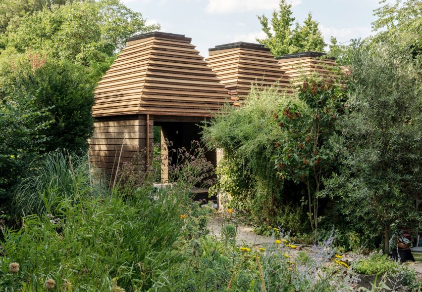 Stirling Prize-shortlisted Cork House by Matthew Barnett Howland with Dido Milne and Oliver Wilton in Berkshire, England