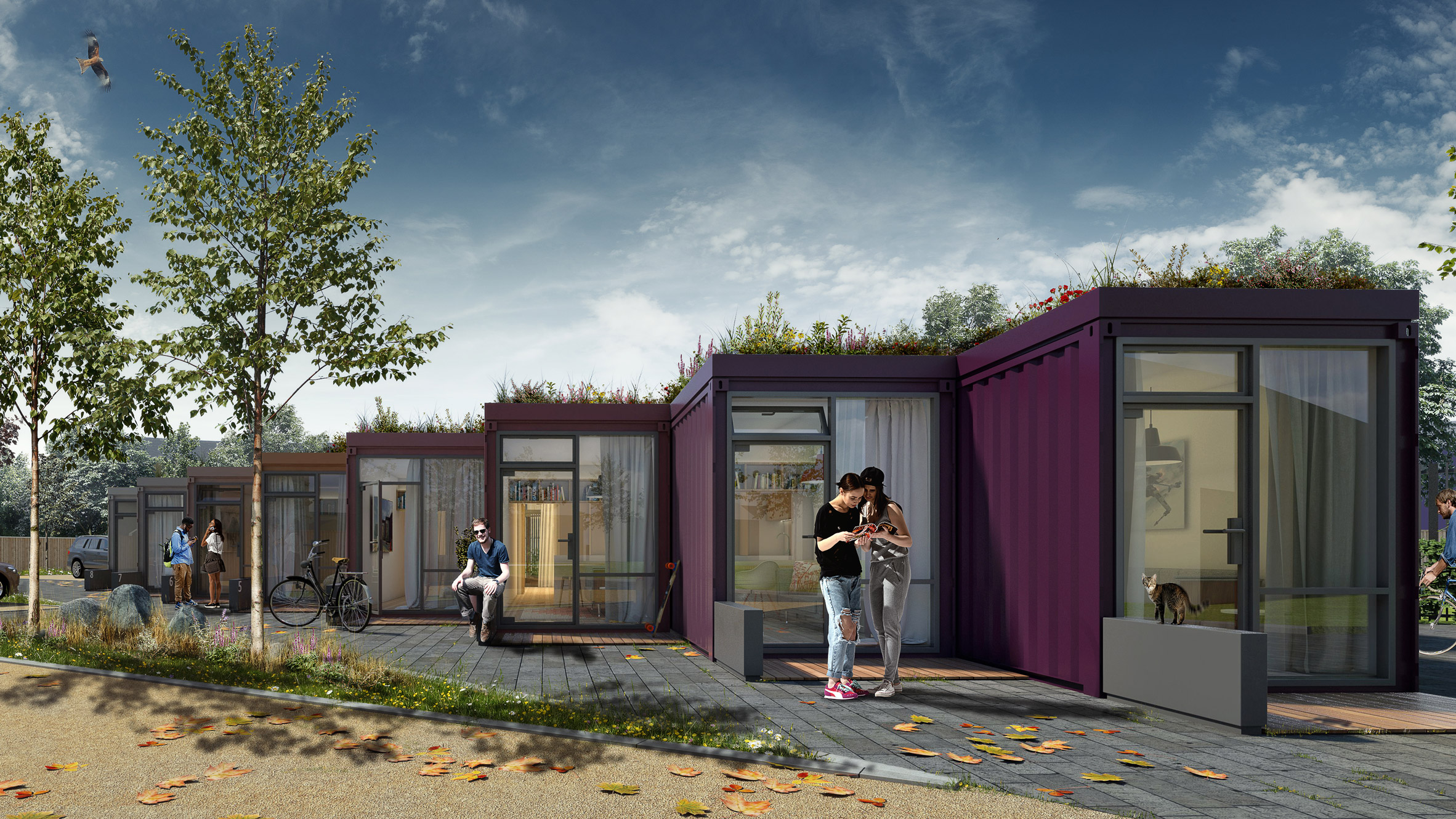 Shipping Container Micro Homes With