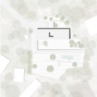 Roof plan of Goat House by Talin Architectural Design