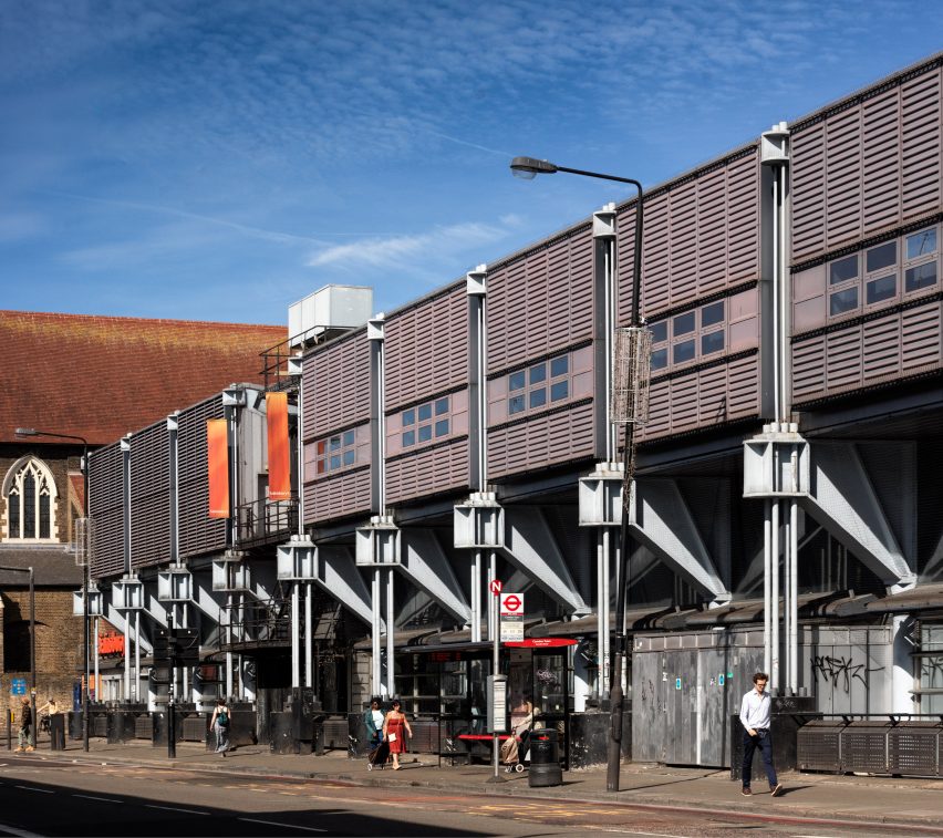 Camden Road Sainsbury's and a residential complex in London built in the High-tech style by architects Grimshaw have been given listed Grade II-listed status.