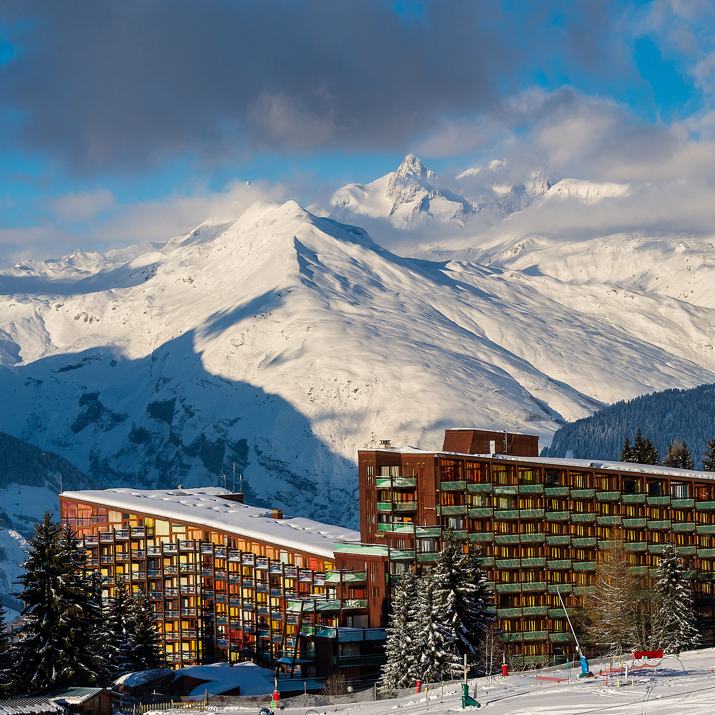 A Model Resort, Les Arcs, ski resort Charlotte Perriand: Th…
