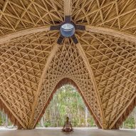 CO-LAB Design Office creates bamboo yoga pavilion in Tulum