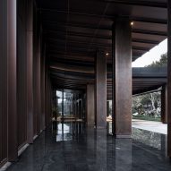 Detail of Multi-purpose hall in Shaoxing Hotel by Architectural Design and Research Institute at Zhejiang University UAD