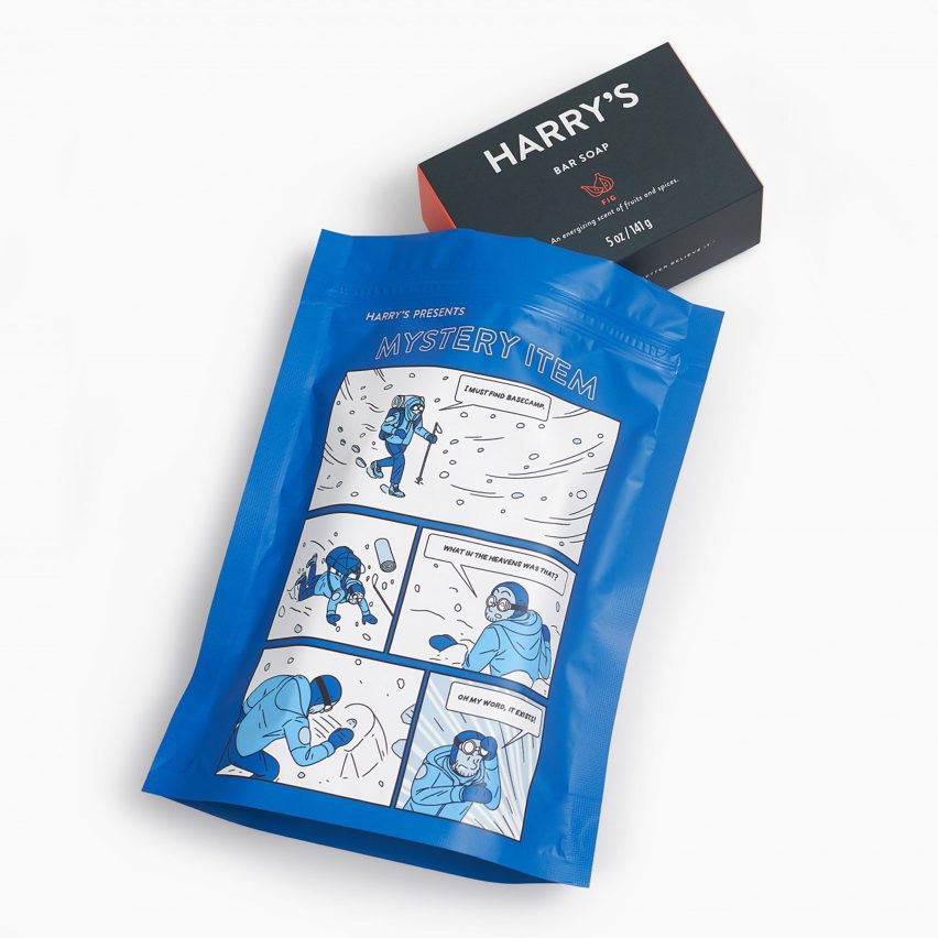 Mystery Item Packaging by Harry's Dezeen Awards 2019 longlist