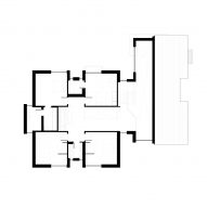 First floor plan of Push-Pull House by Cullinan Studio