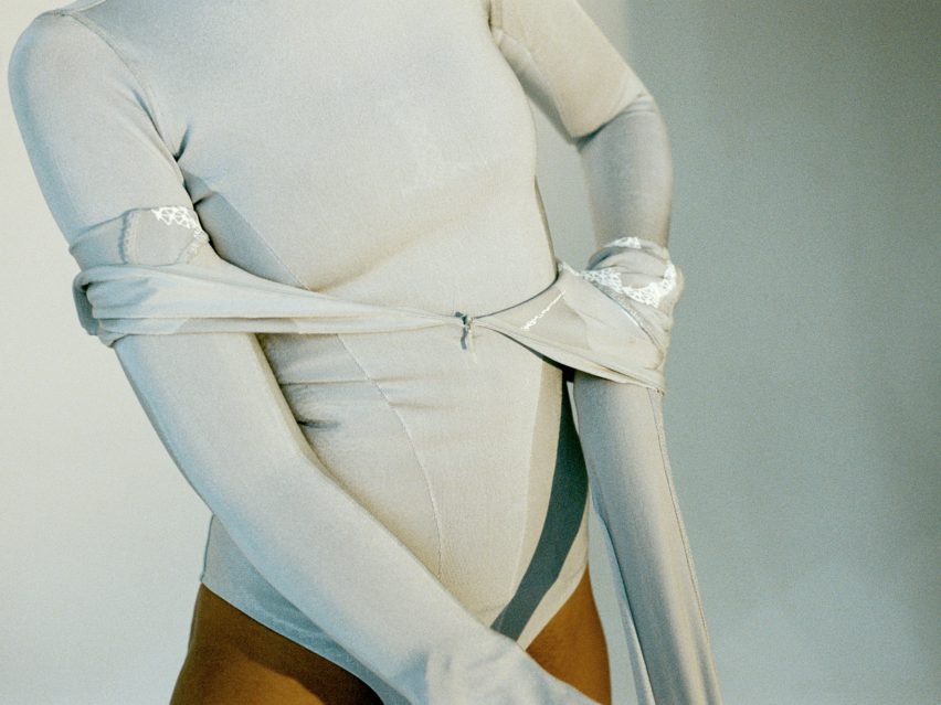 Rosie Broadhead bacteria into clothing fibres