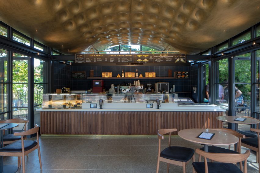 The Serpentine Coffee House by Mizzi Studio