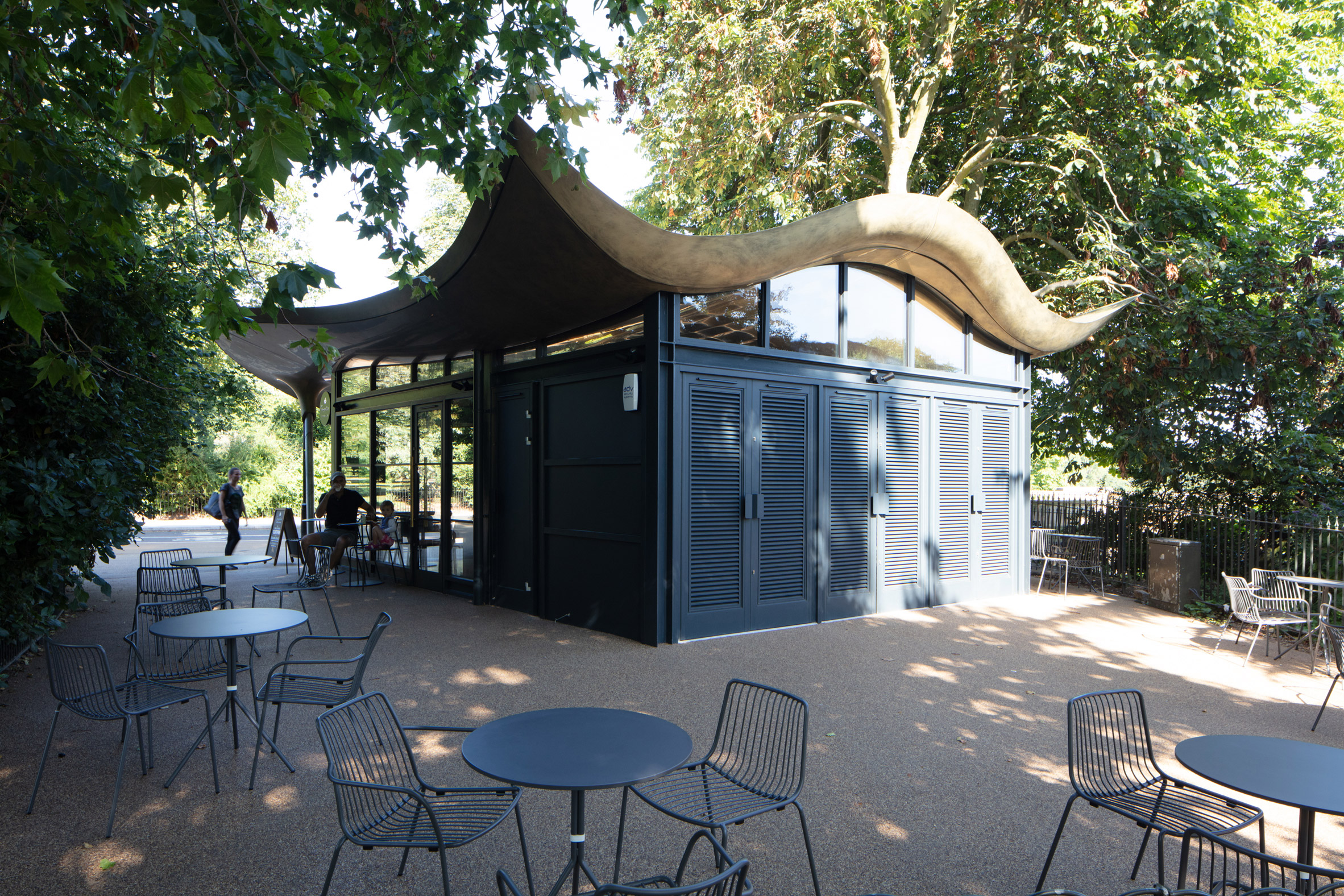 The Serpentine Coffee House by Mizzi Studio