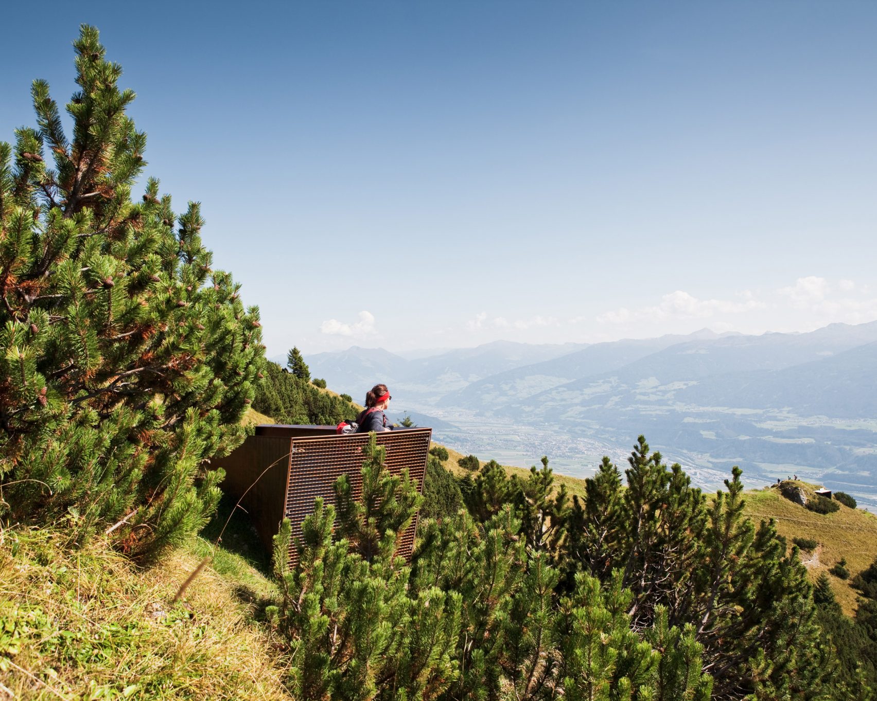 Snøhetta cantilevers viewpoint from mountain overlooking ...