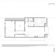 Ground floor plan of Song House by AZL Architects