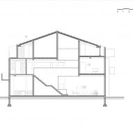 Section of Song House by AZL Architects