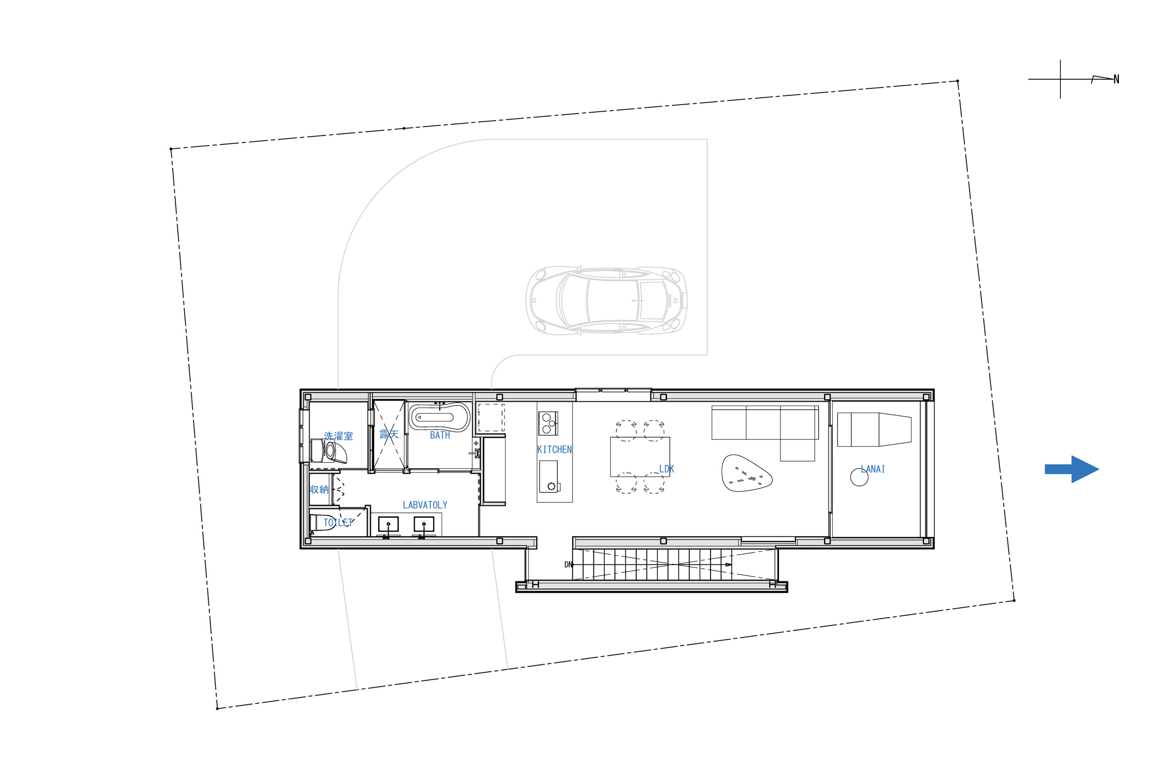 Slim White House By Capd Frames View Of The Sea In Japan