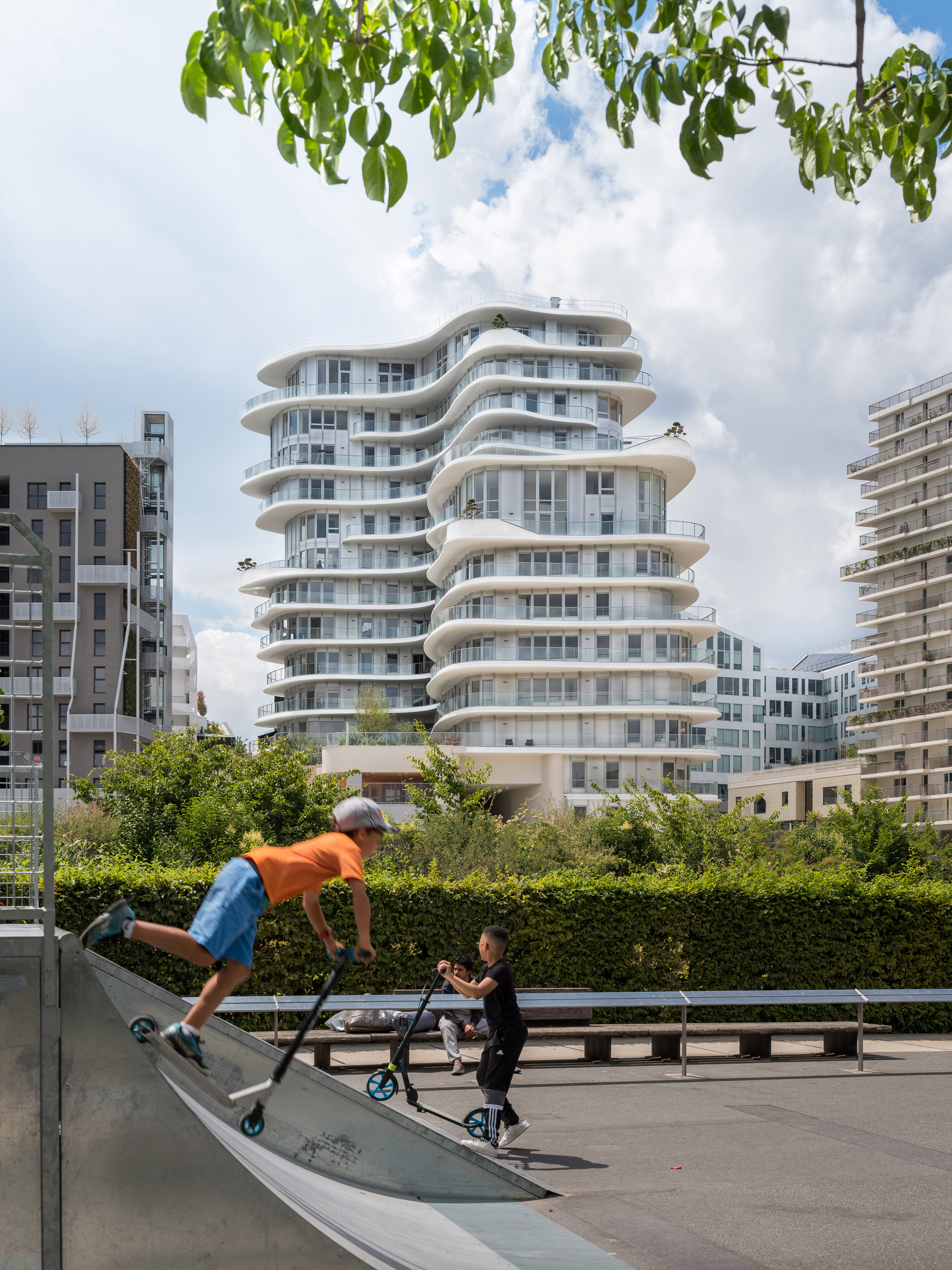 UNIC apartment tower in Paris by MAD and Biecher Architectes