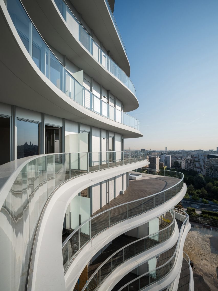 UNIC apartment tower in Paris by MAD and Biecher Architectes