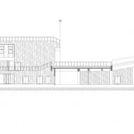 Section B-B of Vanke Design Community Liuxiandong Plot A4 B2 by fcha