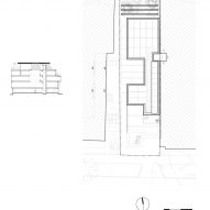Roof plan of Wellington Street Mixed Use by Matt Gibson Architecture and Design