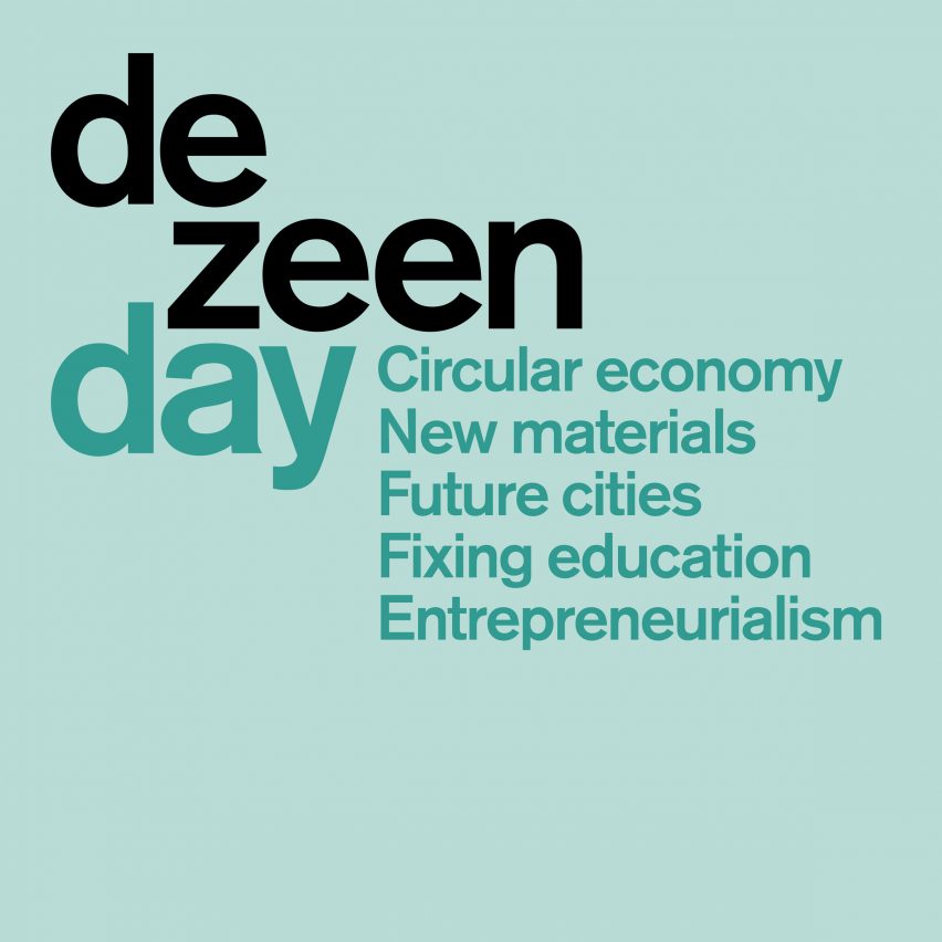 Dezeen Day will tackle five critical issues facing architecture and design