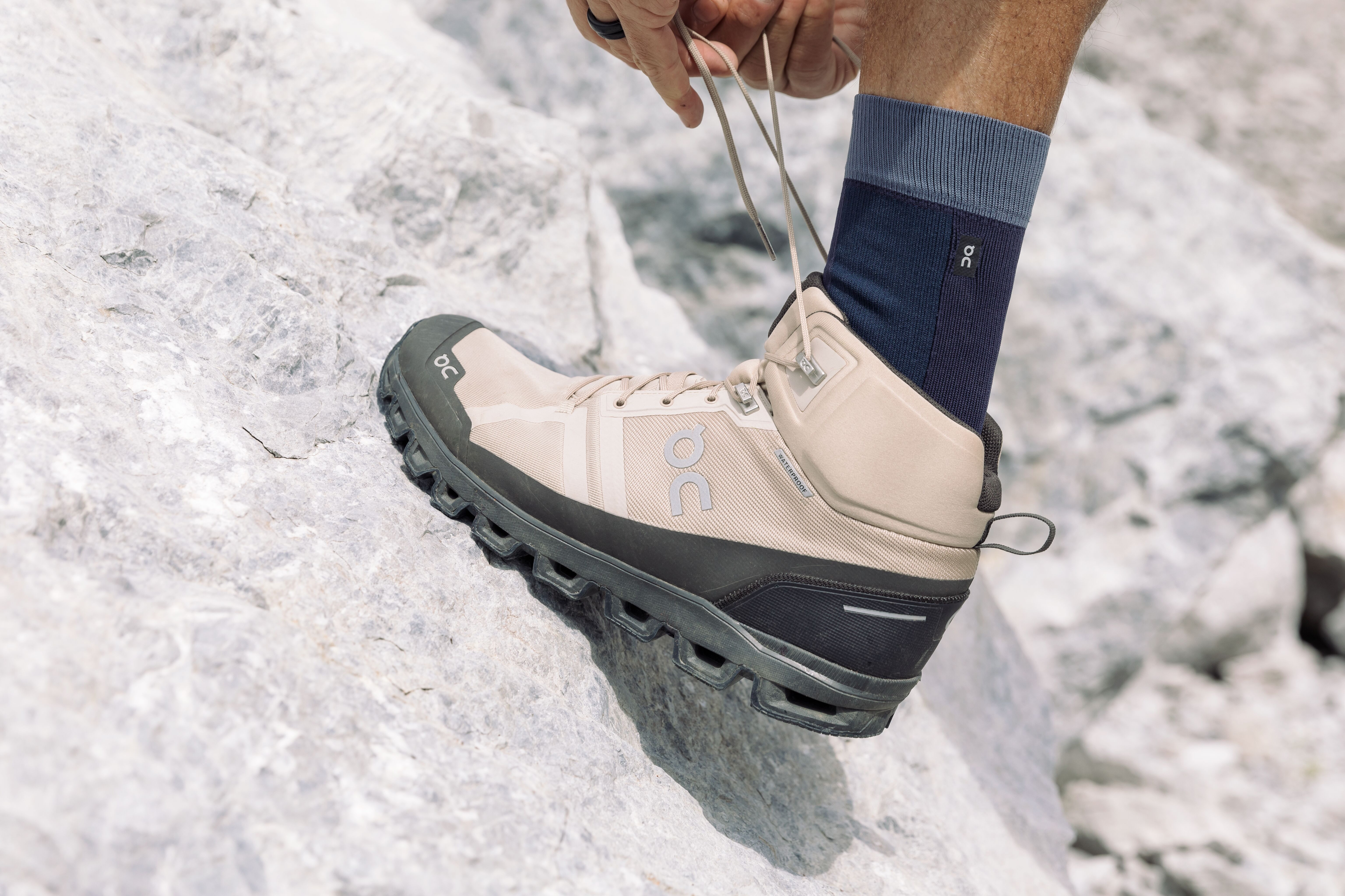 hiking with Cloudrock Waterproof boot