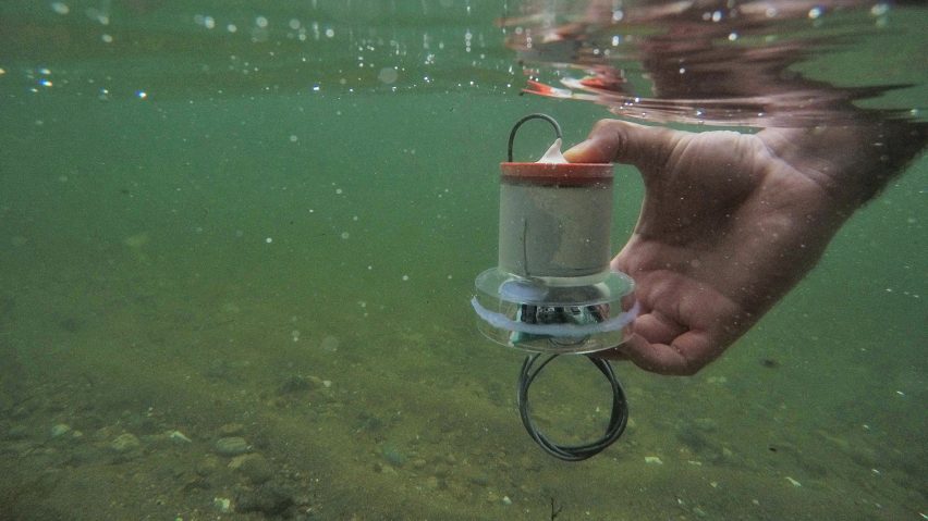 MIT underwater sensor Piezo-Acoustic Backscatter System