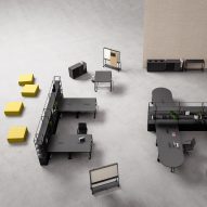 Gensler designs Atelier furniture system to enable "reconfigurability in the workplace"