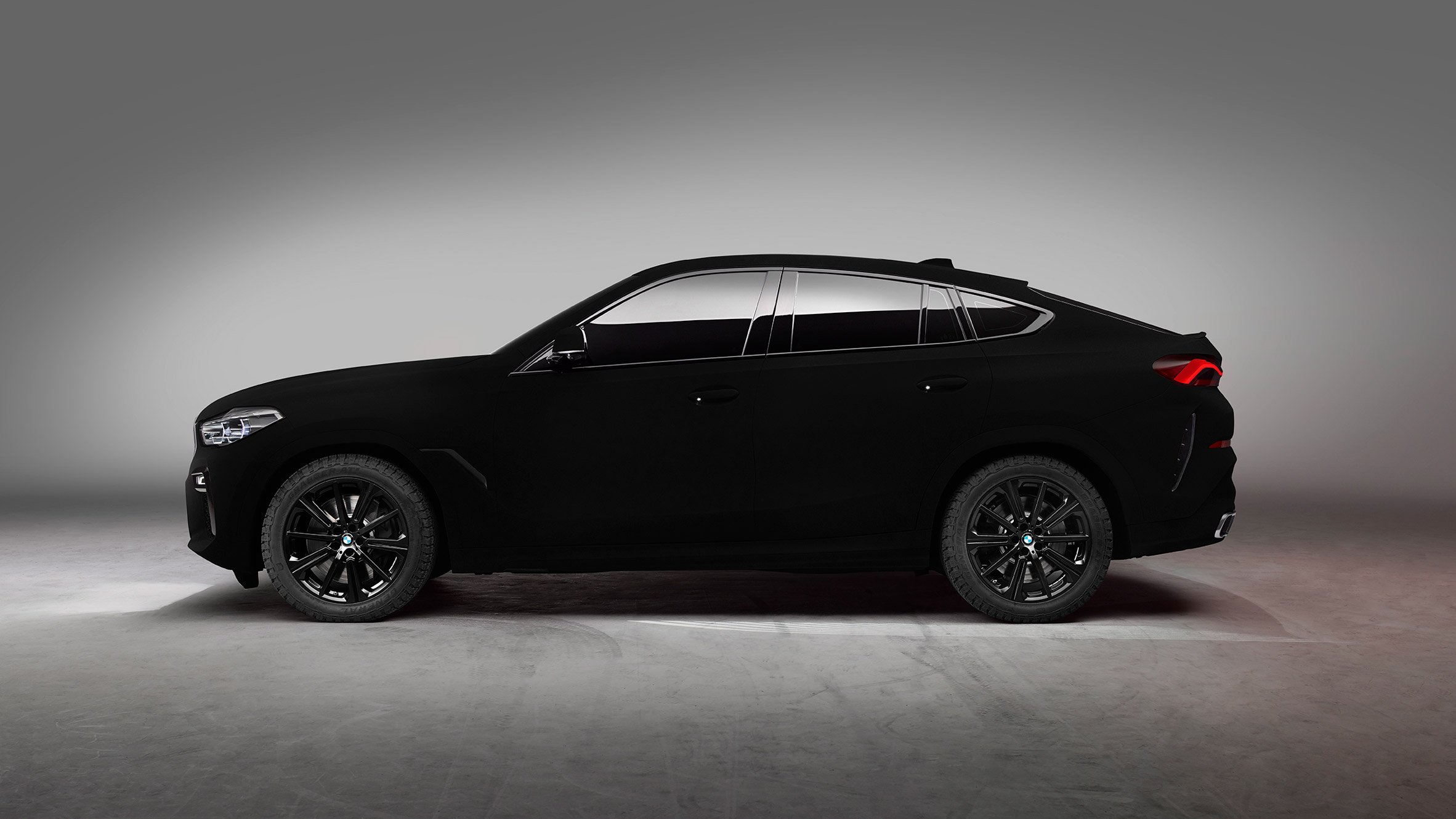 BMW unveils blackest black BMW VBX6 car sprayed with Vantablack