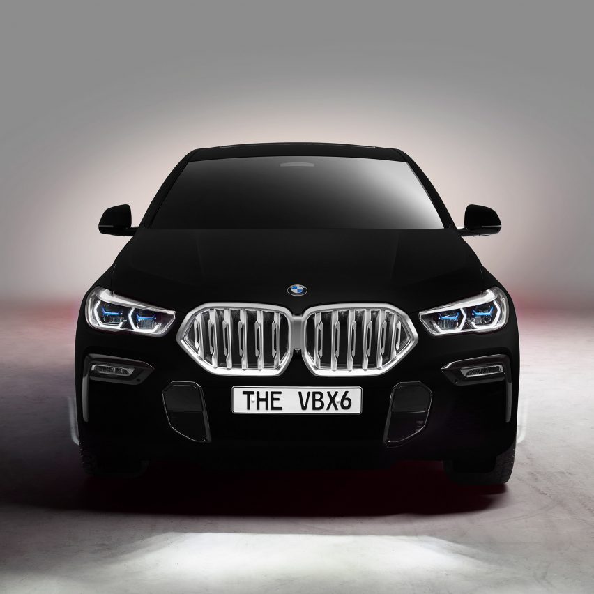 BMW unveils "blackest black" car sprayed with Vantablack