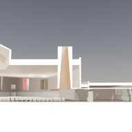 Chapel of Mines by Sparano + Mooney Cross Section