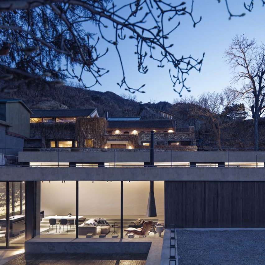 House on the Great Wall, Beijing, China, by MDDM Studio