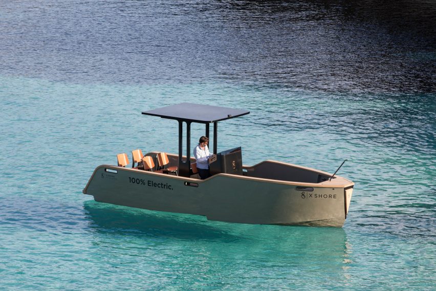 Eelex 6500 electric boat by X Shore