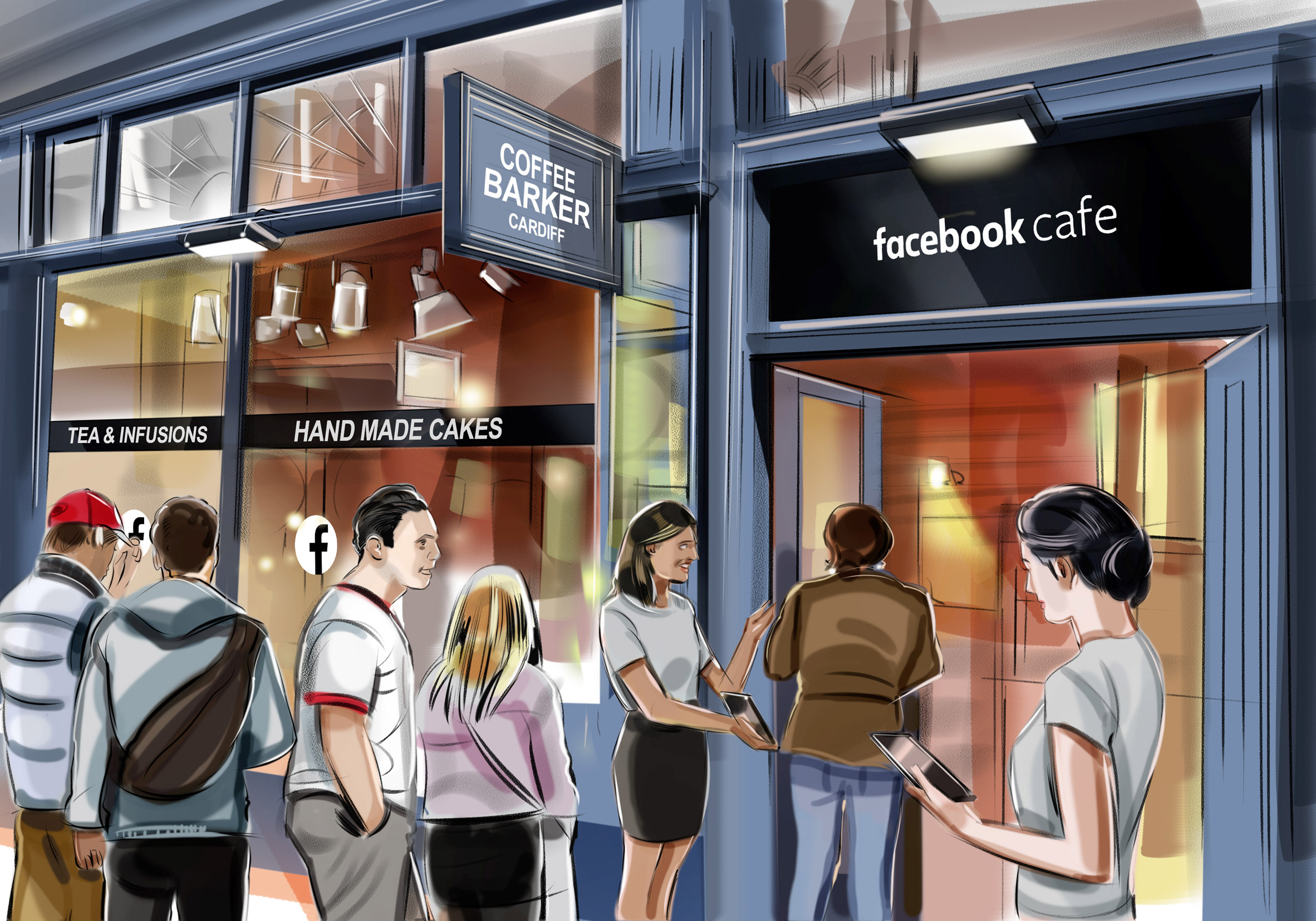 Facebook Cafes: Facebook to open pop-up cafes in UK