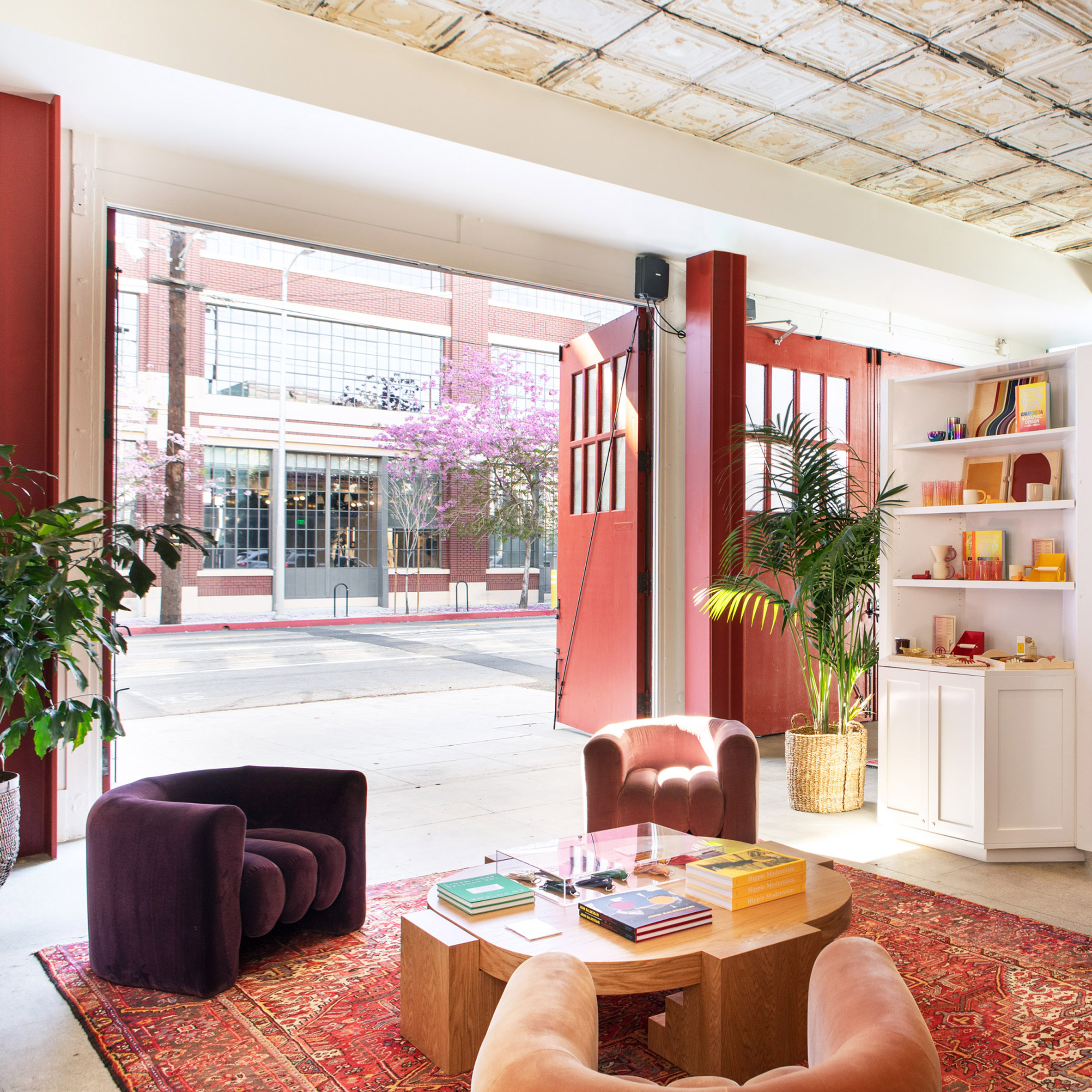 Los Angeles Firehouse Becomes Boutique Hotel Fronted By Red Garage