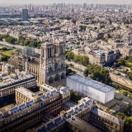 This week, Gensler proposed a temporary pavilion for Notre-Dame and seesaws animated Trump's border wall