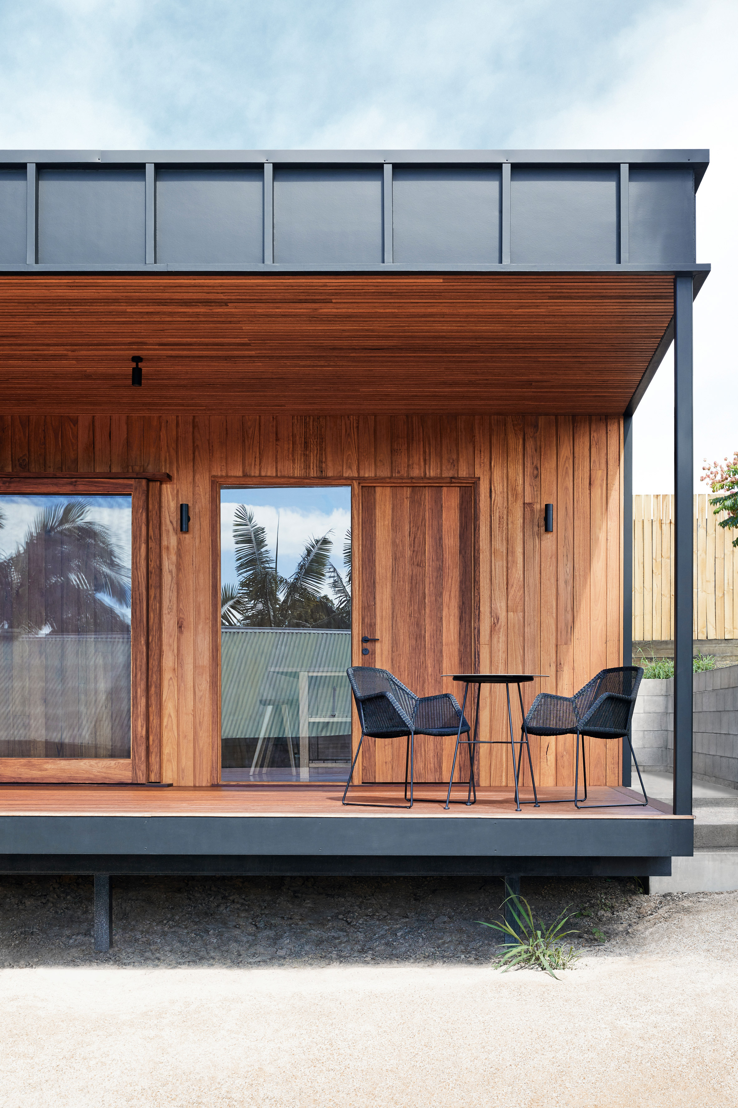 Veranda of OCM House by Studio Jackson Scott