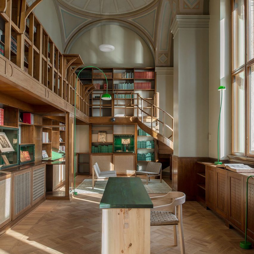 The Old Library at the National Museum Stockholm by Emma Olbers Design