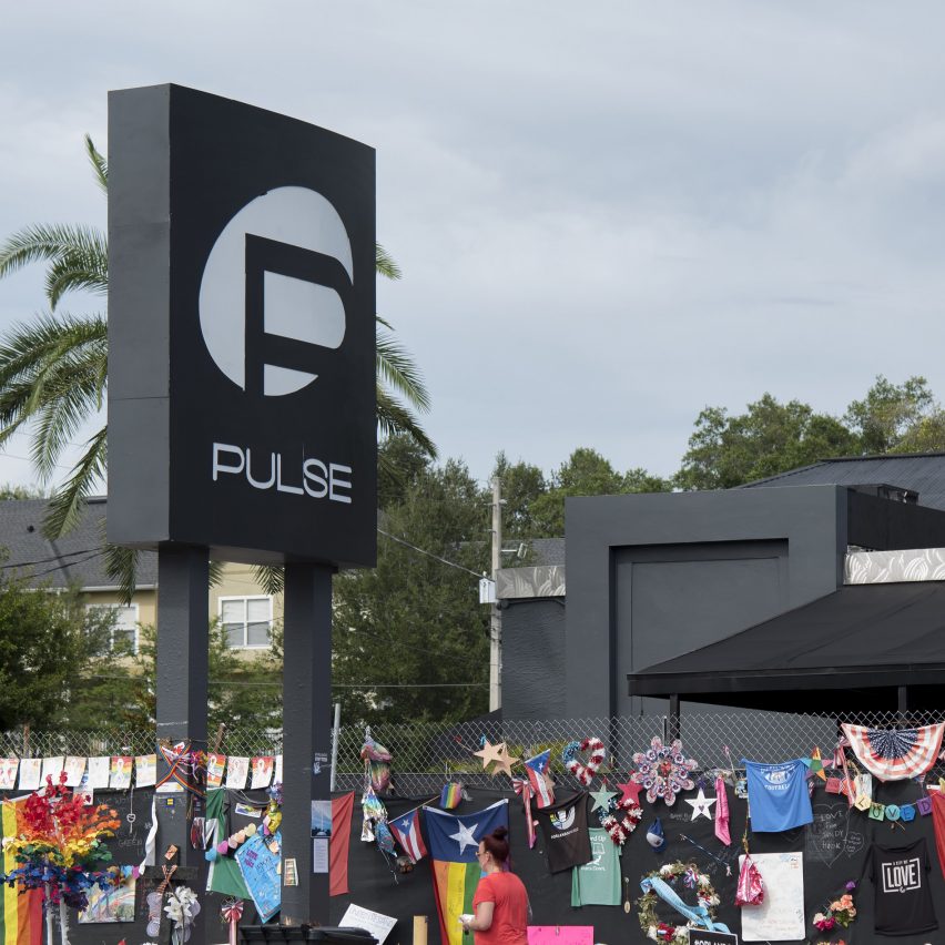 Pulse nightclub Orlando, Florida memorial from 2016 shooting