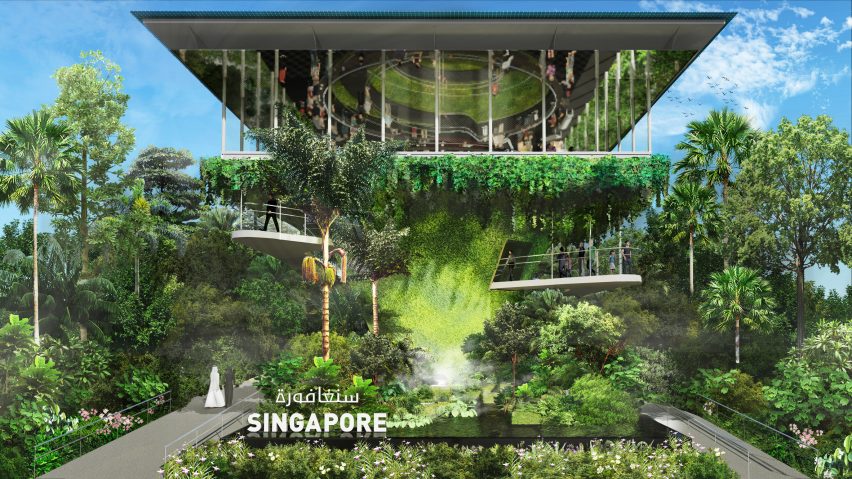Singapore Pavilion for Dubai Expo 2020 by WOHA