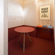 Meeting room in Studio Represent wood office by Alder Brisco