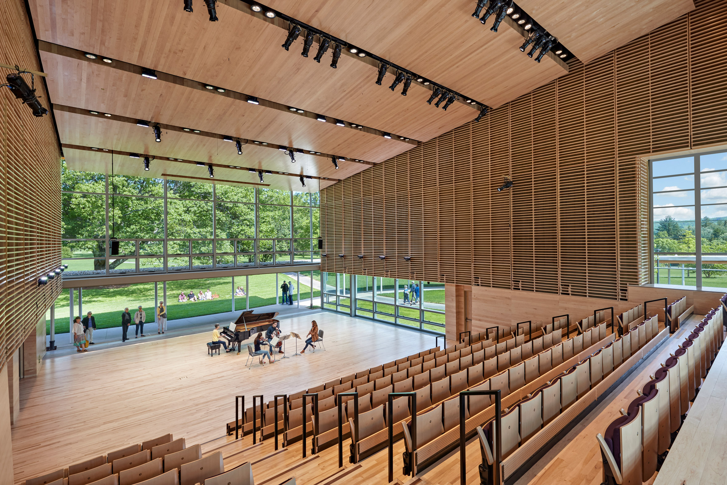 Linde Center for Music and Learning by William Rawn Associates Architects, Inc.