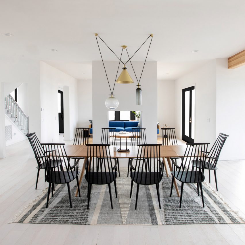 Michael Yarinsky enlivens Long Island house with the help of Brooklyn design studios