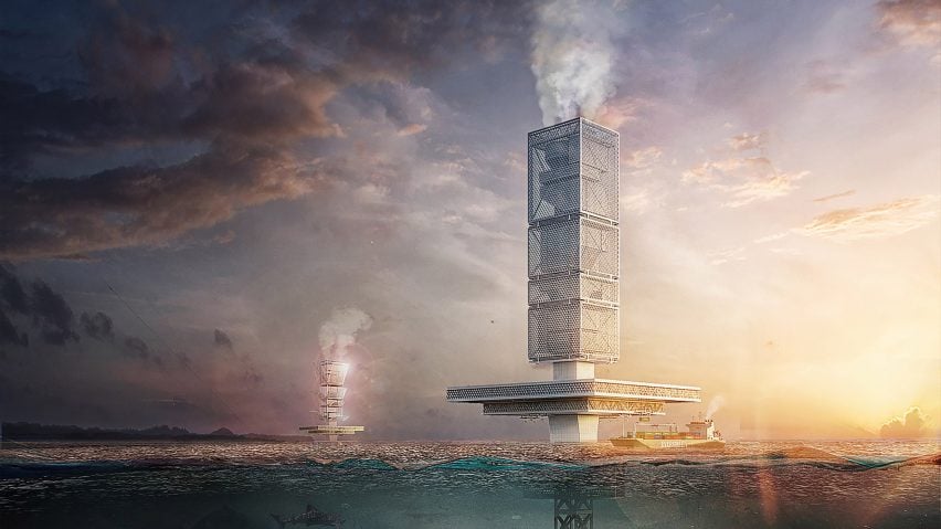 Filtration skyscraper by Honglin Li