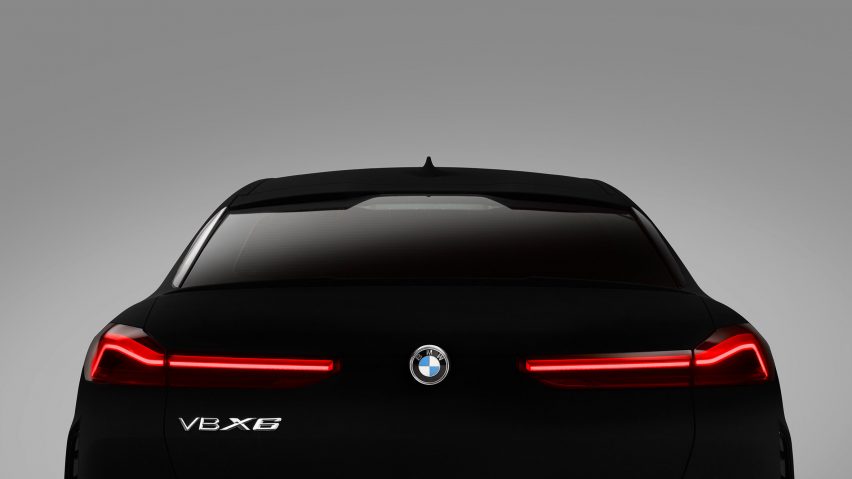 Vantablack BMW car