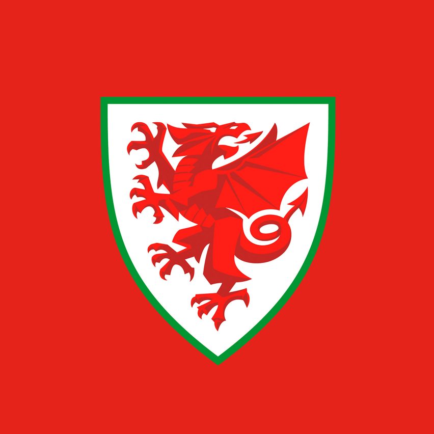 Football Association of Wales unveils new visual identity featuring simplified dragon logo