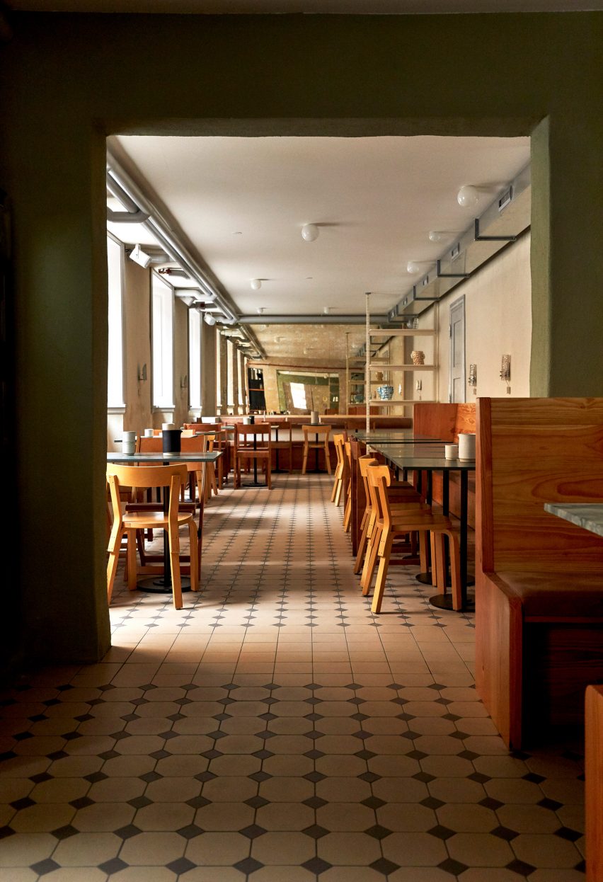 Yaffa restaurant, Copenhagen, designed by Frama