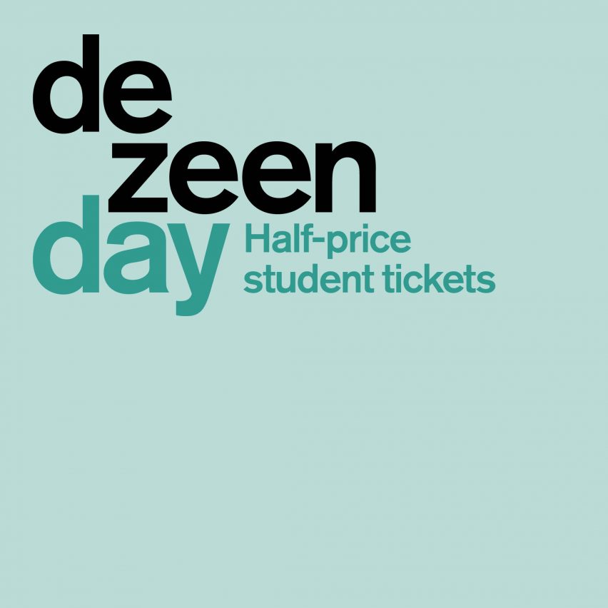 Limited number of Dezeen Day student tickets on sale now
