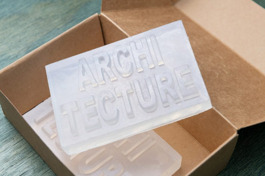 Yujia Bian creates architecture soap for Oslo Architecture Triennale