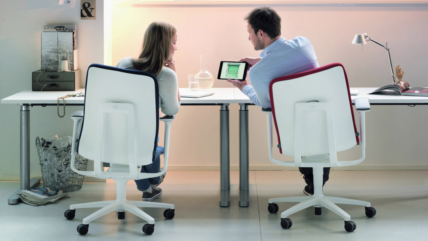 Wilkahn AT 187 chair promotes dynamic sitting to prevent backaches