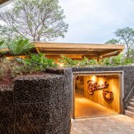 SuperLimão creates sunken taproom and beer garden for Brazilian brewery