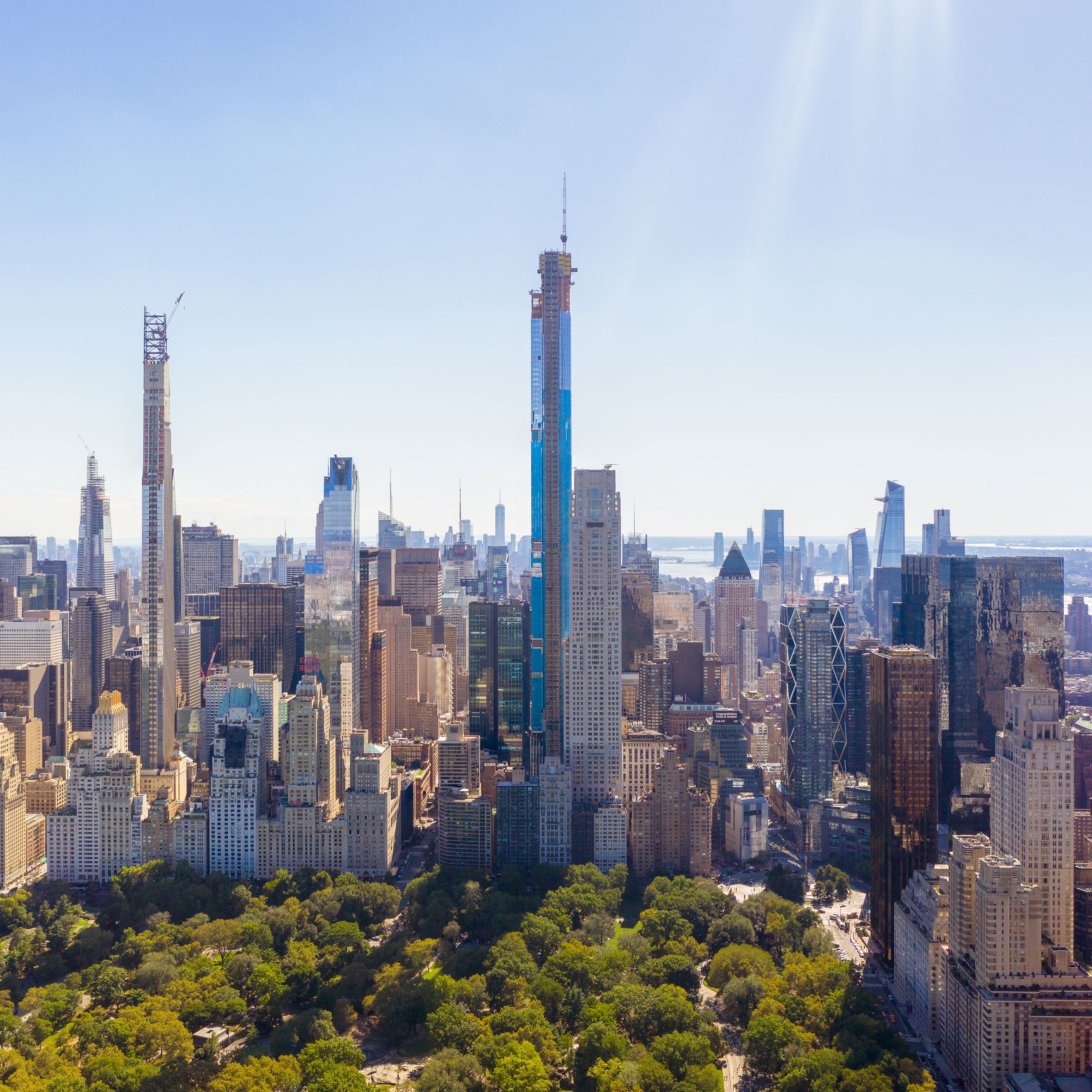 Central Park Tower becomes world’s tallest residential skyscraper ...
