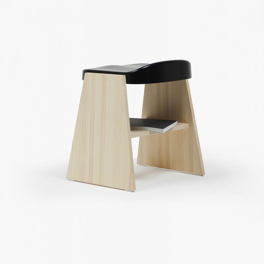 Fronda chair and stool by Industrial Facility